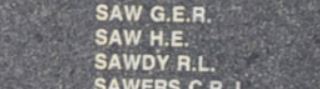 Harold's entry on the Ballarat POW Wall