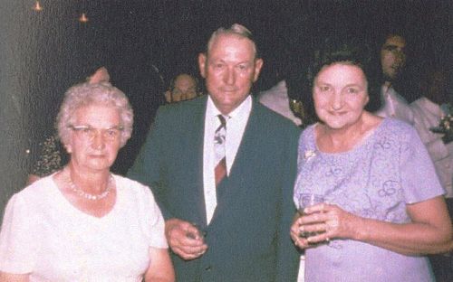 Norm and Beatrice Marsh with Edna Brady